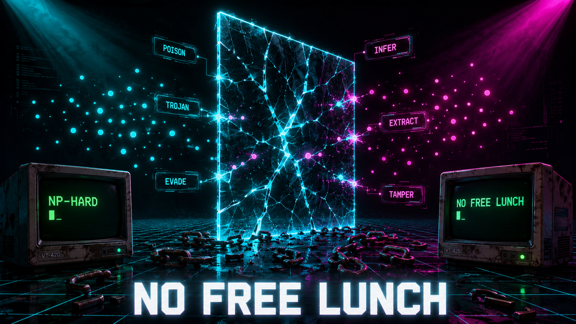No Free Lunch: Why Every AI Model Is Vulnerable by Design